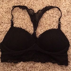 Lace push up bralette